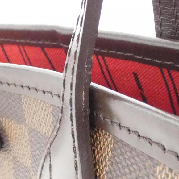LOUIS VUITTON Brown Damier Neverfull PM Bag - Picture 5 of 7
